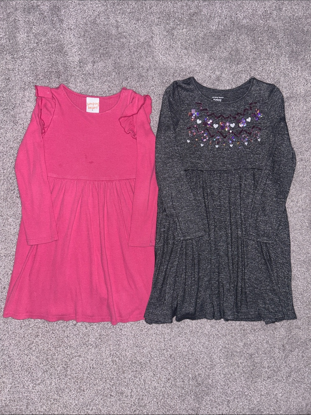 Jumping Beans Girl’s (6) Long Sleeve Dresses